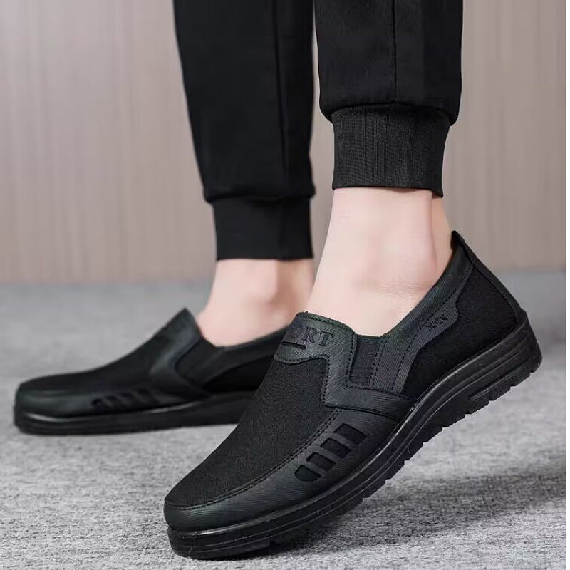 Damen sportliche Slip-On Sneakers mit atmungsaktivem Mesh-Obermaterial Drune