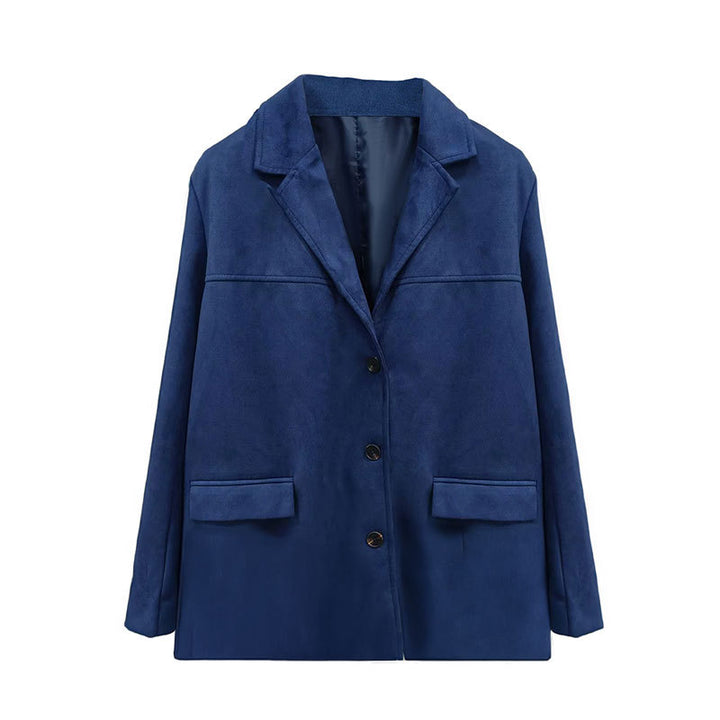 Damen Blazerjacke aus weich strukturierter Mikrofaser Drune