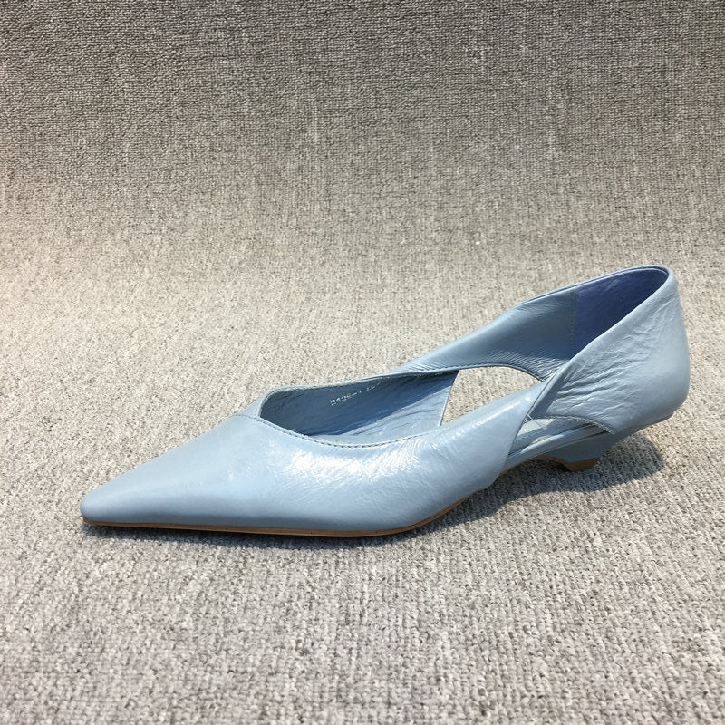 Damen Elegante Ballerinas mit raffinierten Cut-Outs Drune