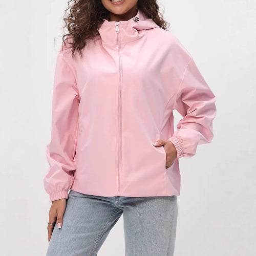Damen Leichte Freizeitjacke mit Kapuze