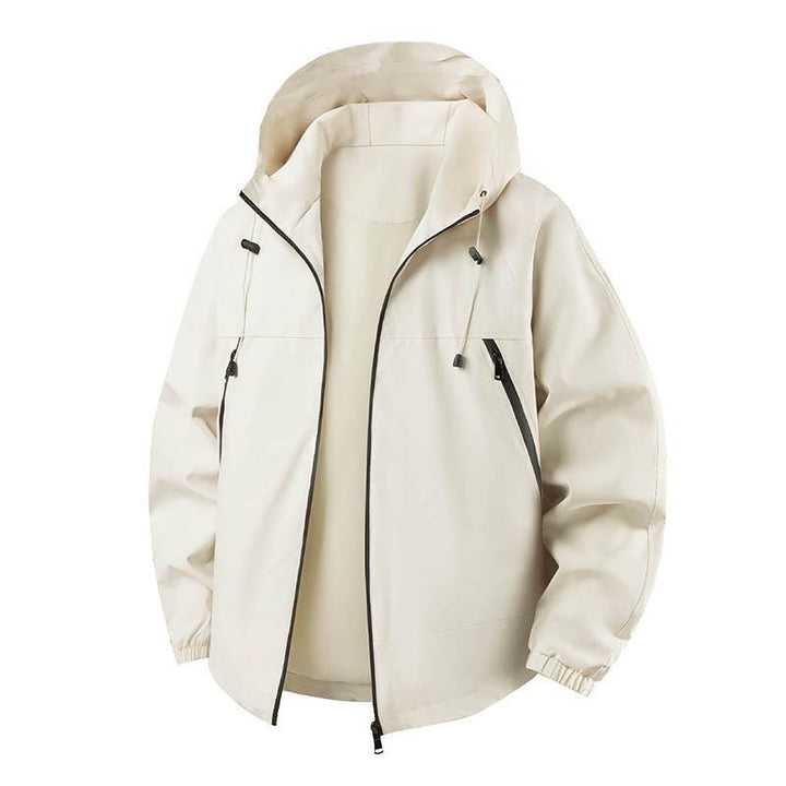 Herren Leichte Outdoorjacke mit verstellbarer Kapuze Drune
