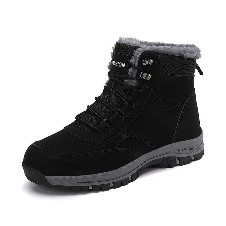 Herren isolierte wasserdichte Wanderschuhe mit verbesserter Traktion Drune