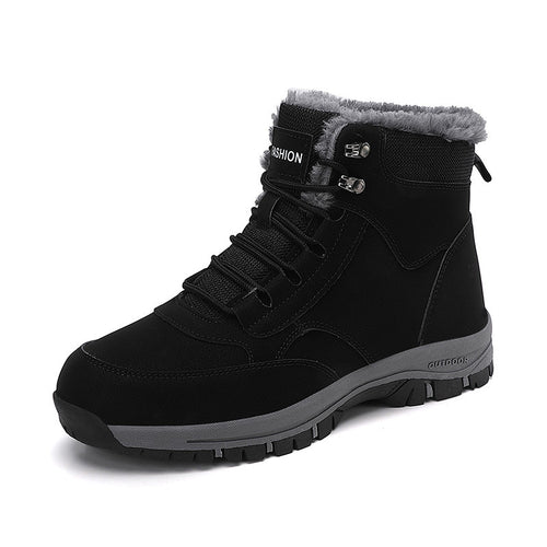 Herren isolierte wasserdichte Wanderschuhe mit verbesserter Traktion Drune