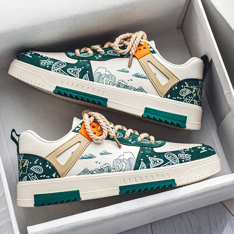 Herren Sportliche Sneaker mit einzigartigem Grafikschema Drune