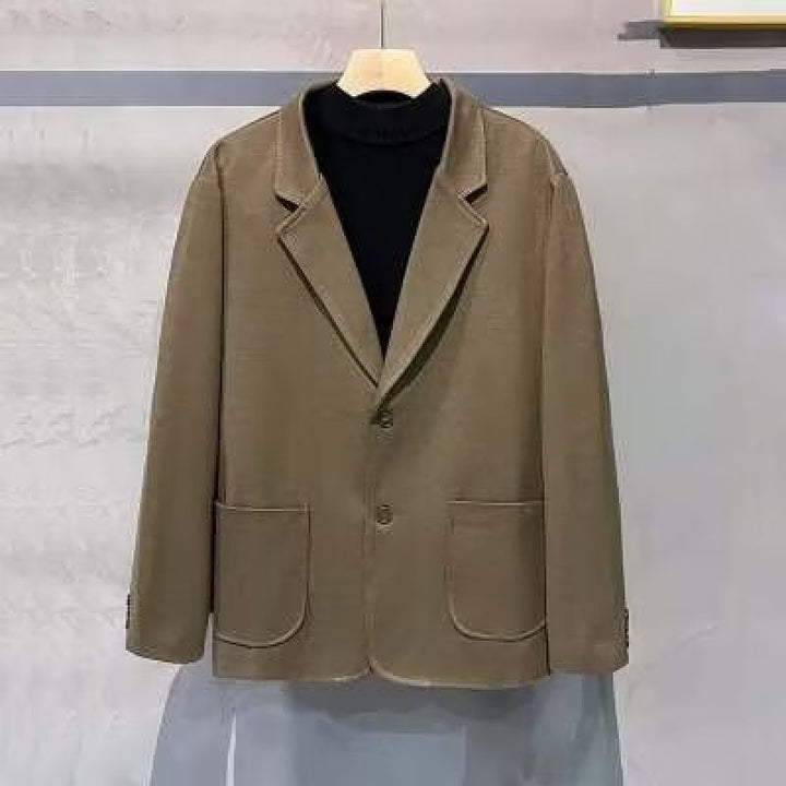 Damen Elegante Blazerjacke mit Taschen Drune