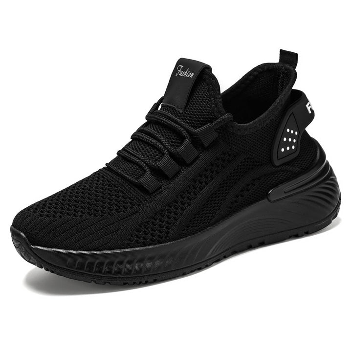 Damen Sportliche Lauf-Sneaker mit atmungsaktiver Mesh-Oberfläche und dämpfender Sohle Drune