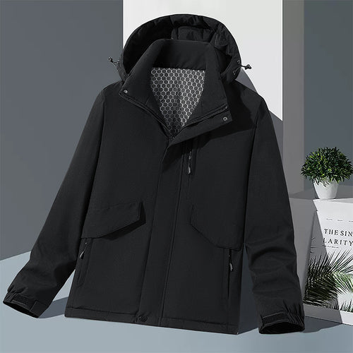 Herren Wetterfeste technische Jacke Drune