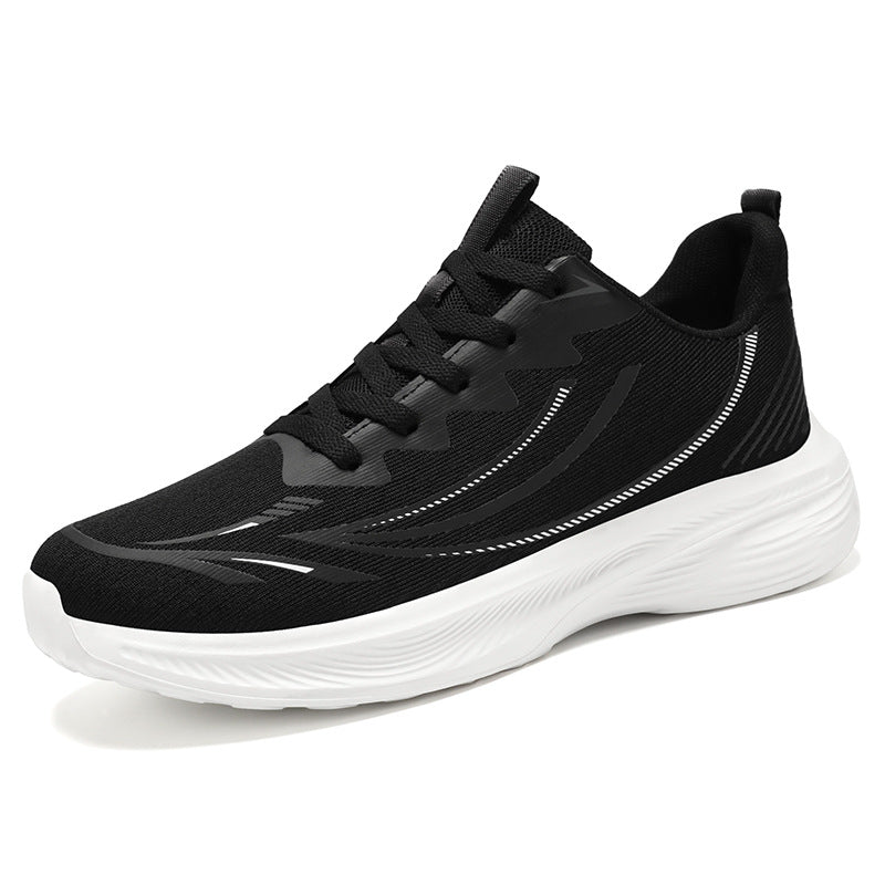 Herren Laufschuhe mit atmungsaktiver Mesh-Oberfläche und stoßdämpfender Sohle Drune