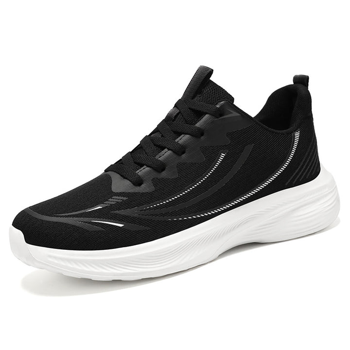 Herren Laufschuhe mit atmungsaktiver Mesh-Oberfläche und stoßdämpfender Sohle Drune