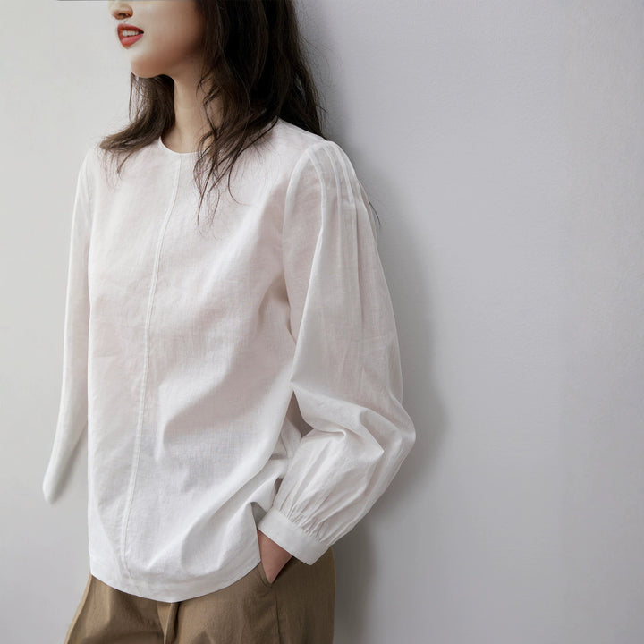 Damen Elegante und lässige Denimbluse Drune