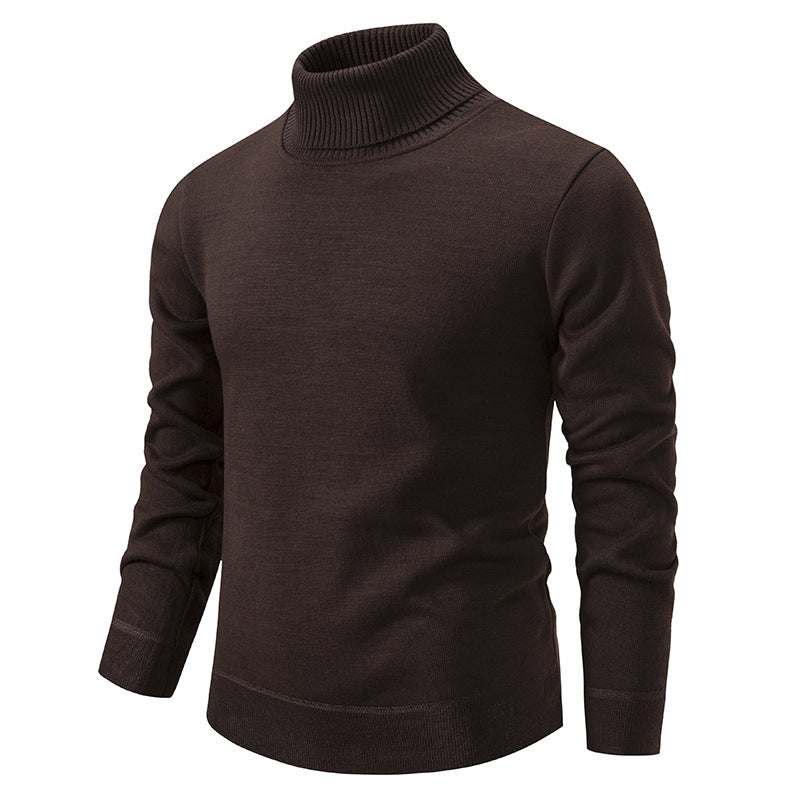 Herren schicker Rollkragenpullover aus hochwertiger Baumwolle Drune