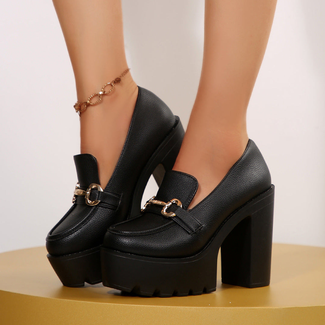 Damen Plateau Schuh mit elegantem Design Drune