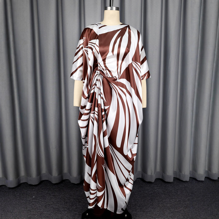 Damen luxuriöser Kaftan mit auffälligem Muster Drune