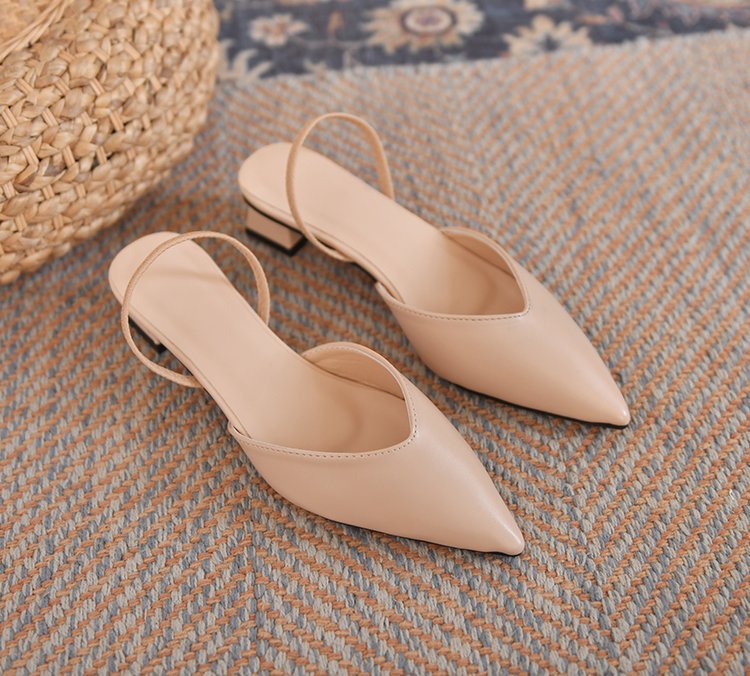 Damen Slingback-Pumps mit spitz zulaufendem Design Drune