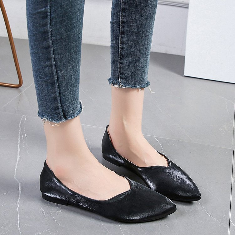Damen Ballerinas mit elegantem spitzem Design und komfortablem Fußbett Drune