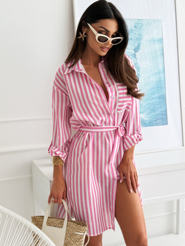 Damen Sommerliches Cocktailkleid im Leo-Print Drune