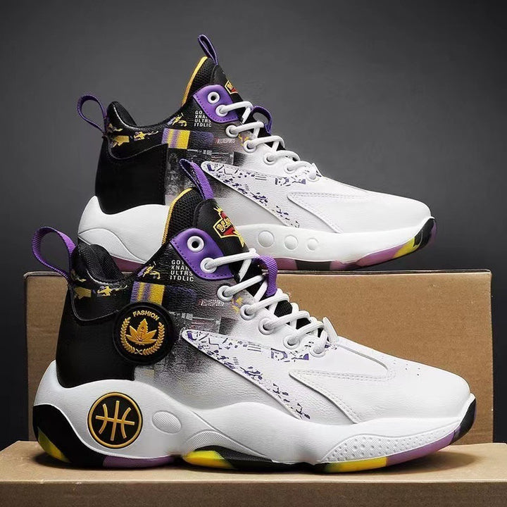 Herren Sportliche High-Top Basketball Sneakers Drune