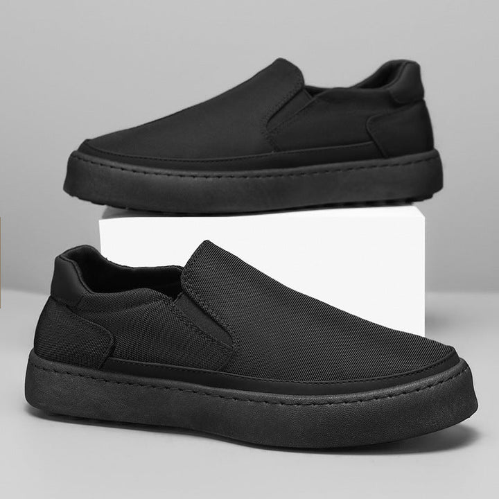 Damen Bequeme Slip-On Sneakers mit dämpfender Sohle und atmungsaktivem Obermaterial Drune
