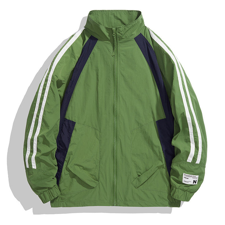 Damen Sportjacke mit hohem Kragen Drune