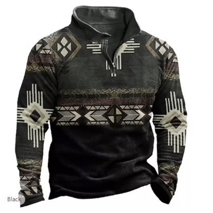 Herren attraktiver Freizeitpullover Drune