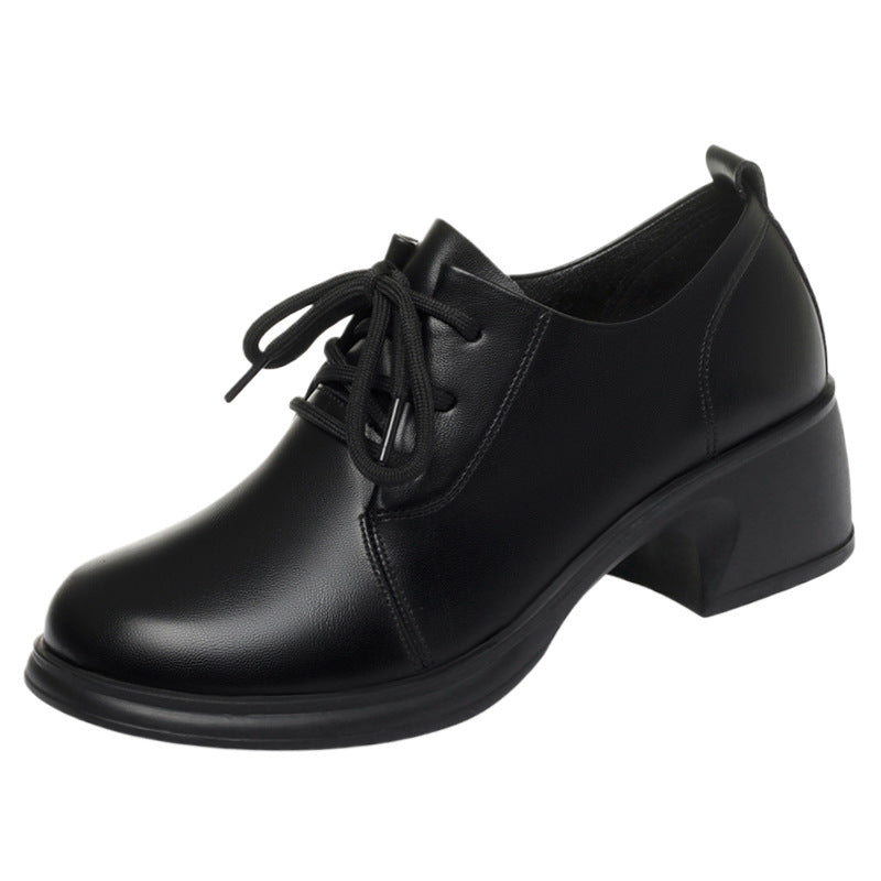 Damen Schnürschuhe mit elegantem Blockabsatz und ergonomischer Polsterung Drune