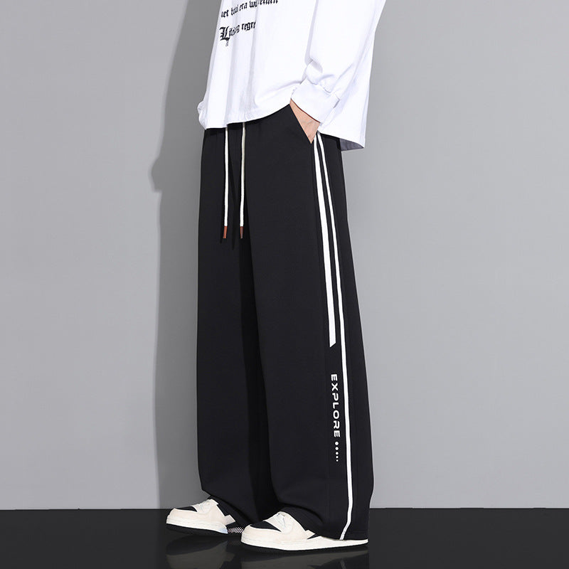 Herren Modische Weitgeschnittene Sporthose