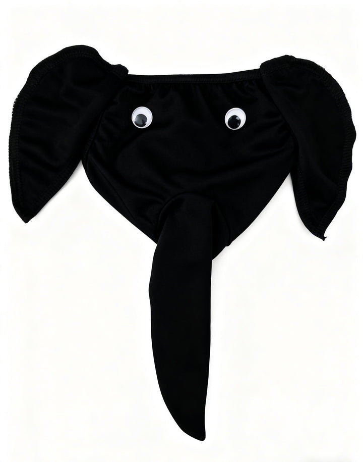 Männer Novelty Plüsch Rentier Tanga mit Geweih-Tasche