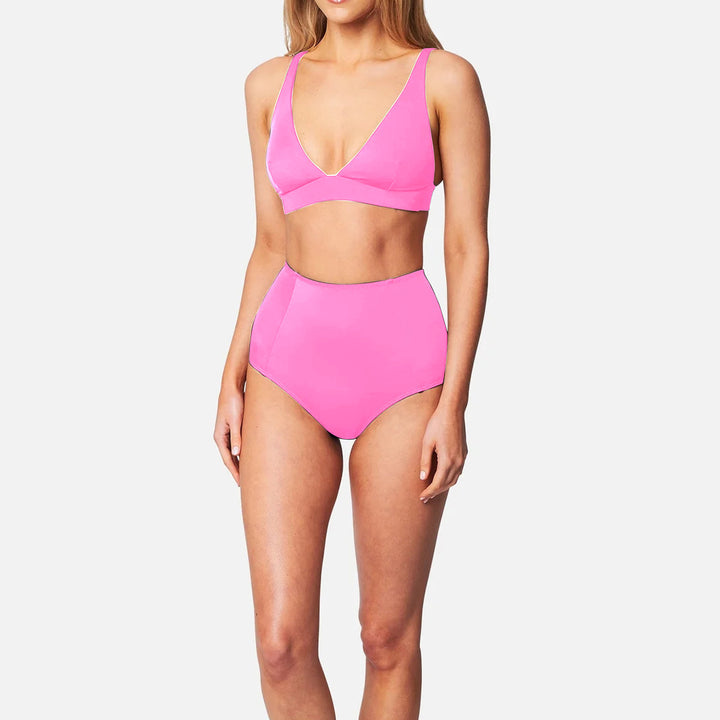 Damen Hochgeschnittener Bikini mit vorteilhaftem Schnitt Drune