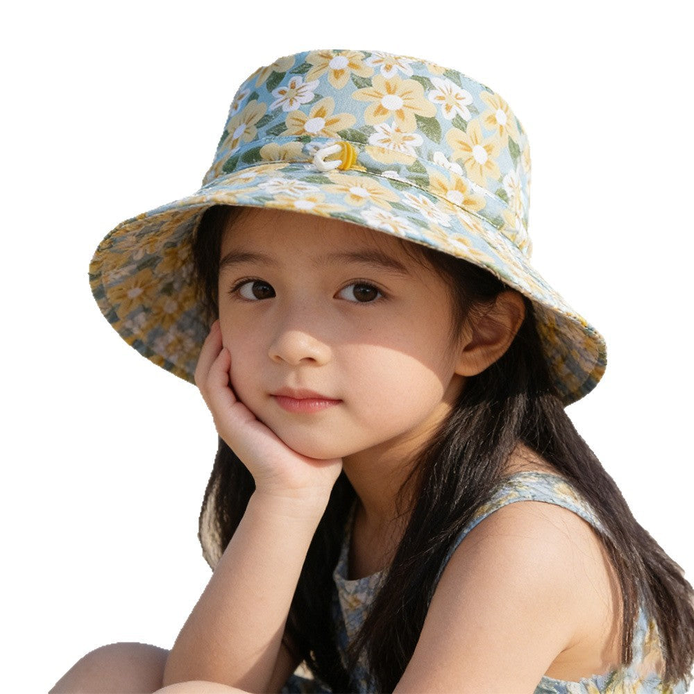 Unisex nan Sonnenhut für Kinder mit verstellbarem Kinnband, breiter Krempe und hohem UV-Schutz Drune