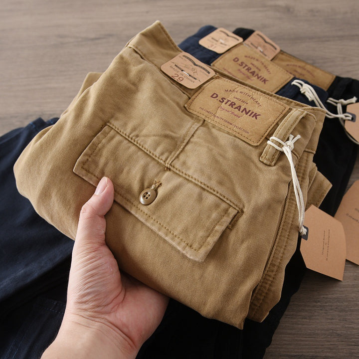 Herren Cargo-Hose mit praktischen Seitentaschen Drune
