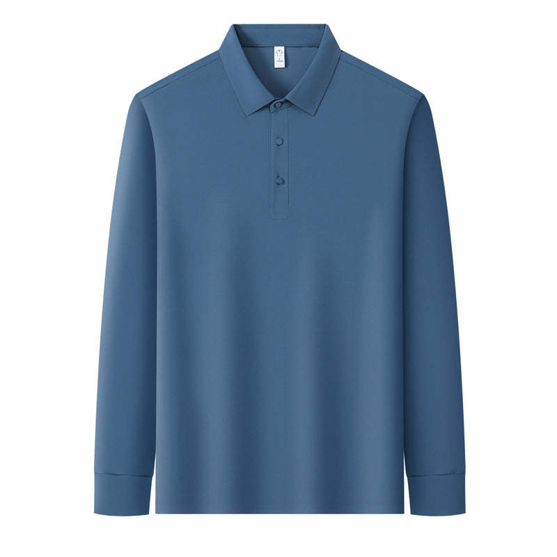 Herren Poloshirt mit langen Ärmeln Drune