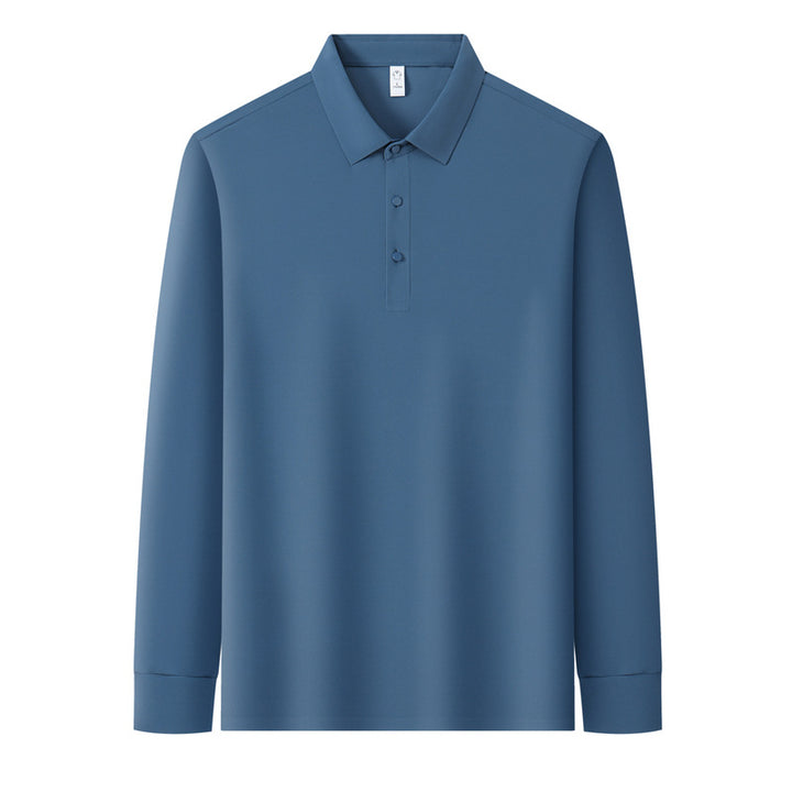 Herren Poloshirt mit langen Ärmeln Drune