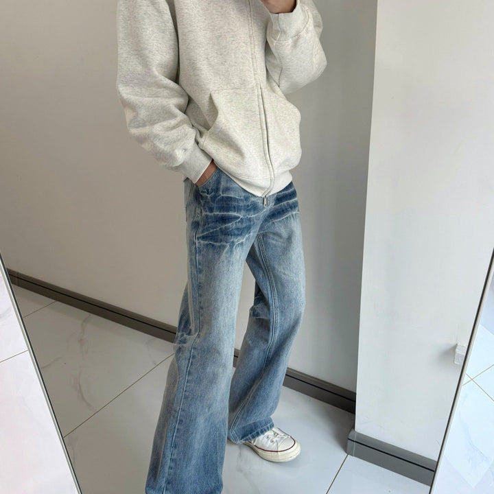 Damen Modische Weitgeschnittene Jeans Drune
