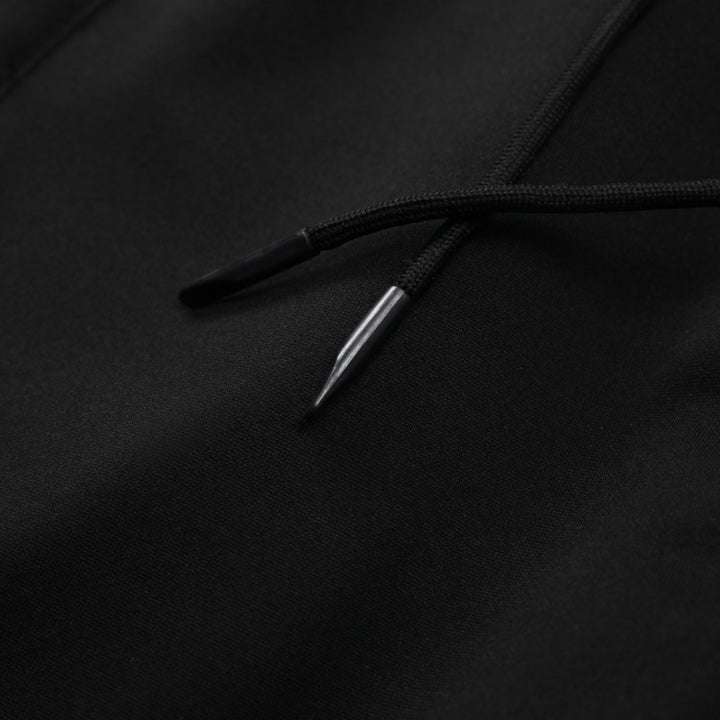 Herren Slim-Fit Jogginghose mit elastischem Rippbund, Kordelzug und Reißverschlusstaschen Drune
