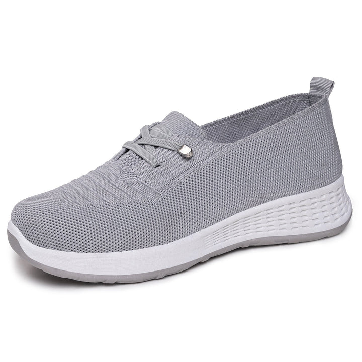 Damen Atmungsaktive Slip-On Sneakers mit dämpfender Sohle Drune
