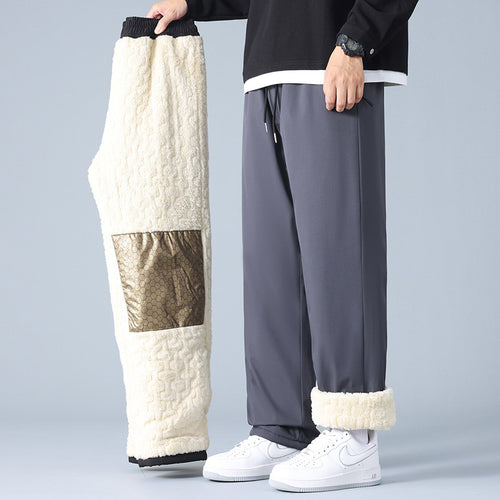 Herren Sportliche Fleece-Jogginghose mit innovativem Design