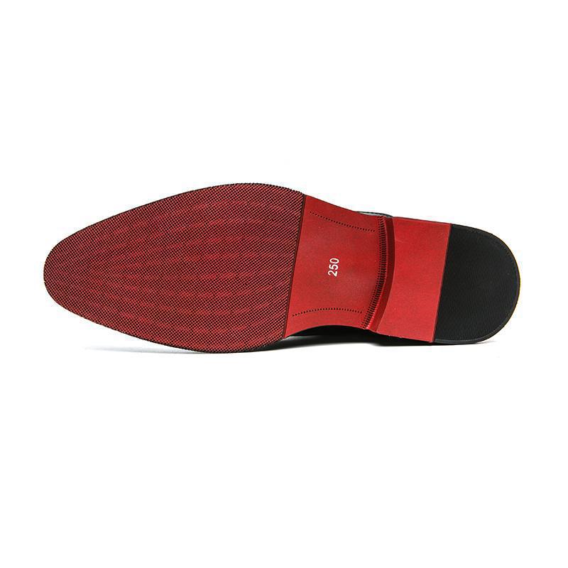 Herren elegante Oxford-Halbschuhe mit Cap-Toe, gepolstertem Komfortfußbett und rutschfester PR-Laufsohle Drune