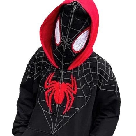 Kinder Grafikdesign Kapuzenpullover mit Reißverschluss Drune