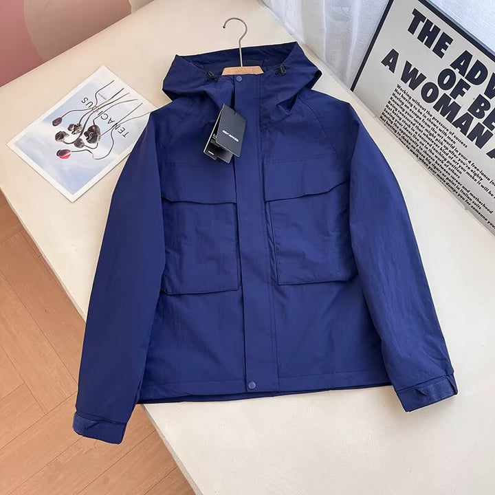 Damen funktionale Outdoor-Jacke mit praktischen Taschen Drune