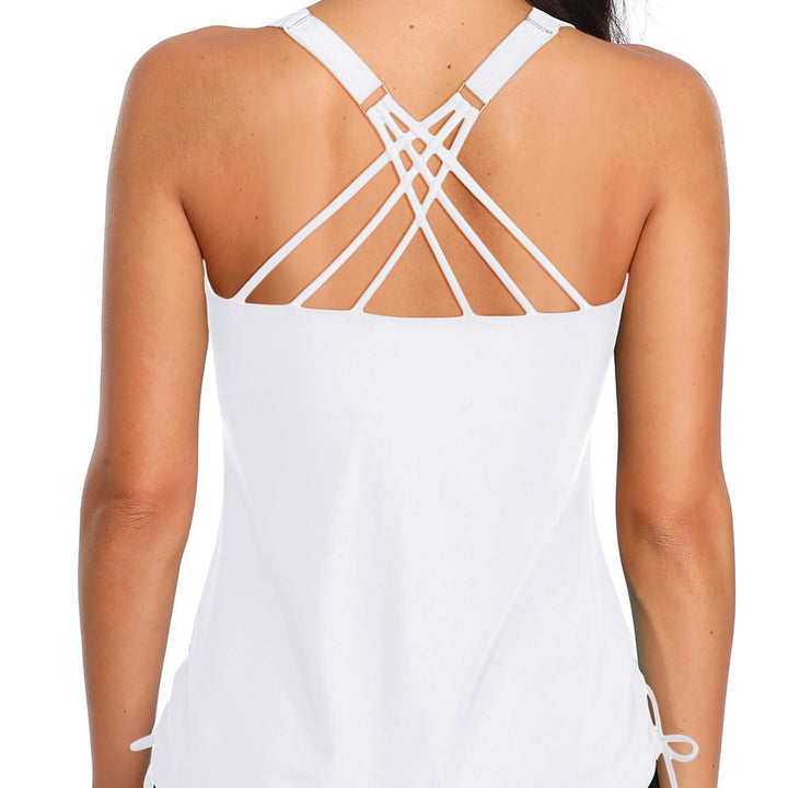 Damen Sportliches Tankini-Oberteil Drune