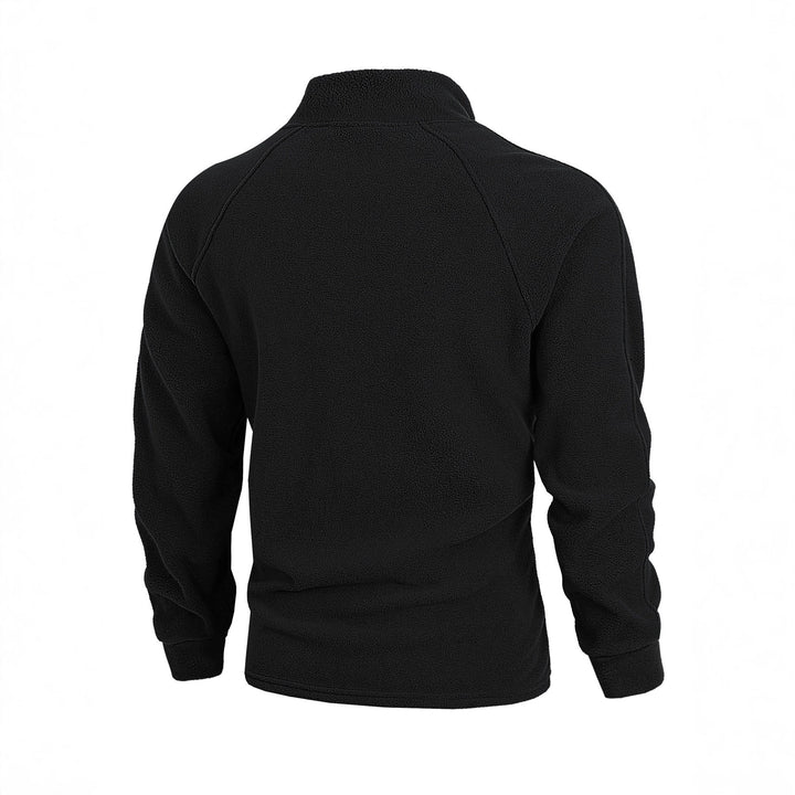 Herren Fleece Pullover mit halbem Reißverschluss Drune