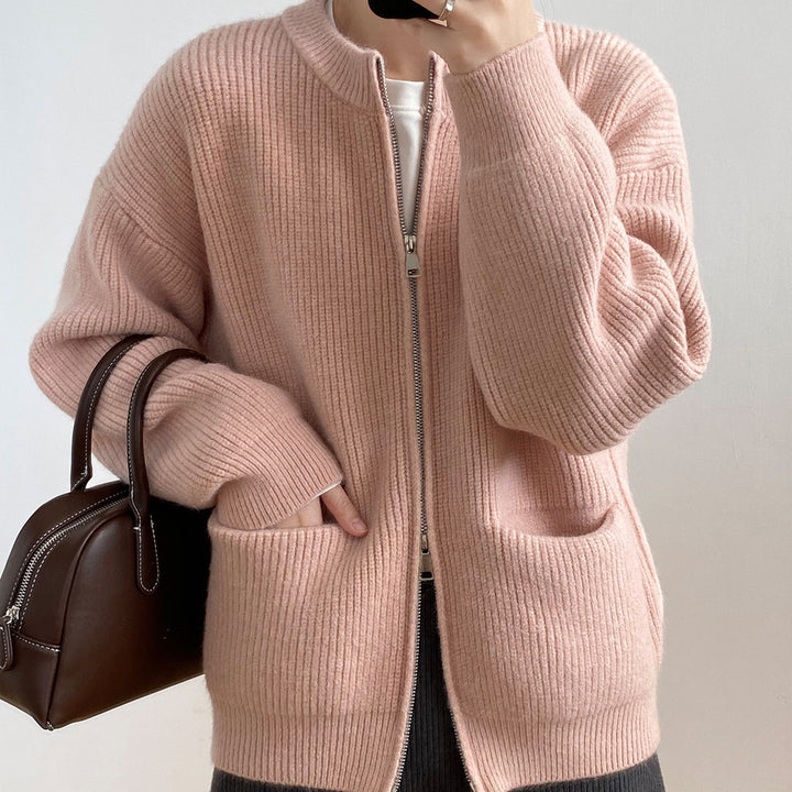 Damen Hochwertige und trendige Sweatjacke Drune
