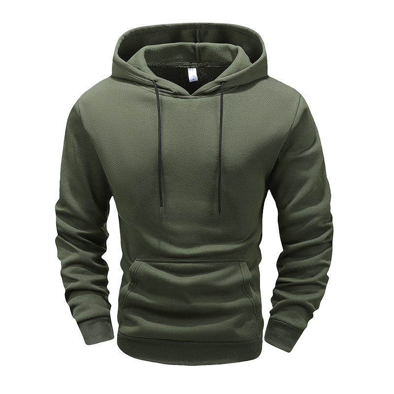 Herren Bequemer Kapuzenpullover mit Kängurutasche