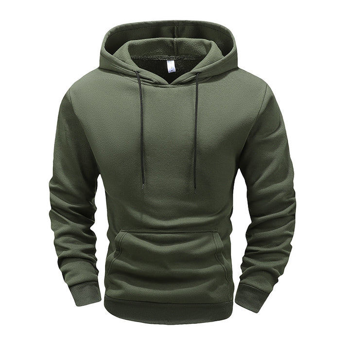 Herren Bequemer Kapuzenpullover mit Kängurutasche