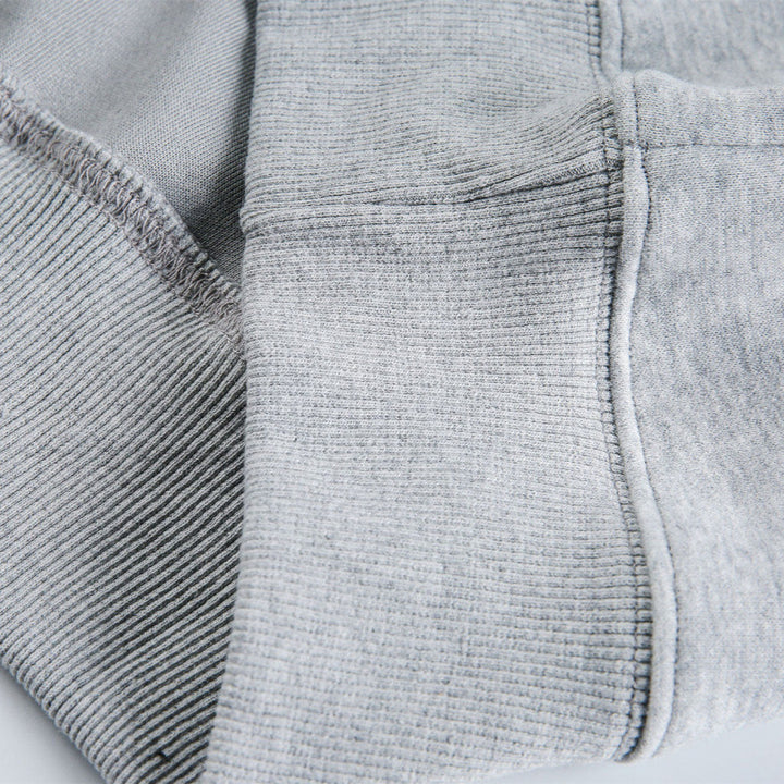 Unisex Oversize Kapuzenpullover aus Baumwollmix mit minimalistischen Nahtdetails Drune