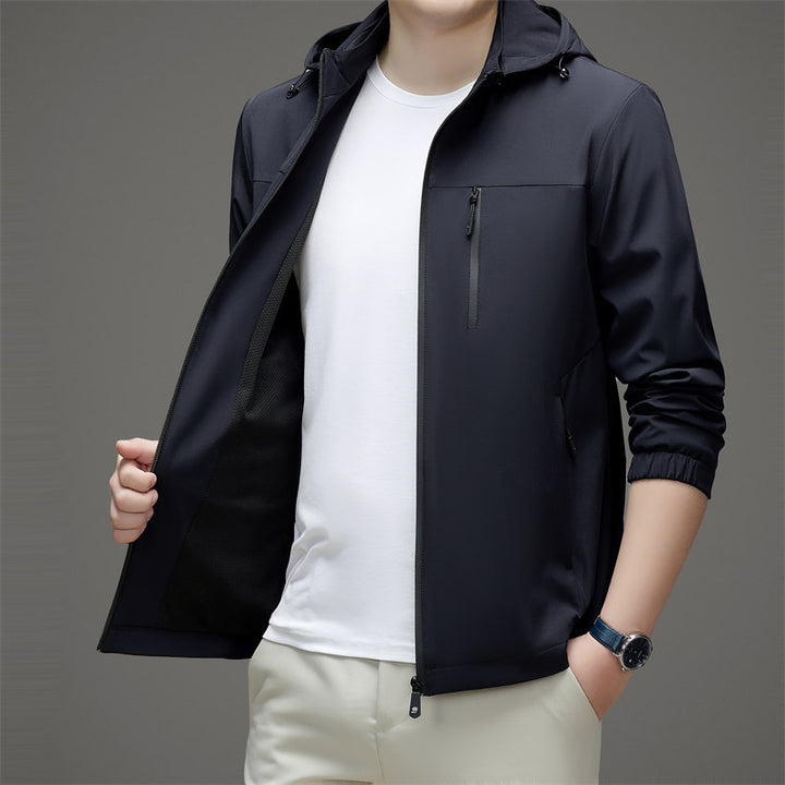 Herren Funktionsjacke mit ergonomischem Schnitt und hochgradiger Atmungsaktivität Drune