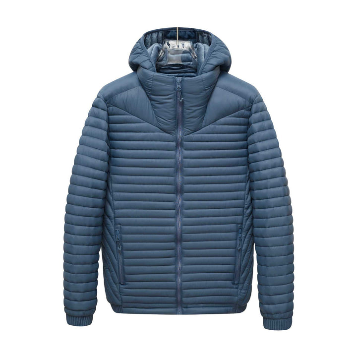 Herren Leichte Steppjacke mit Kapuze Drune
