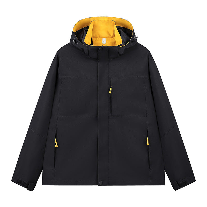 Herren Wetterfeste Outdoor-Jacke Drune