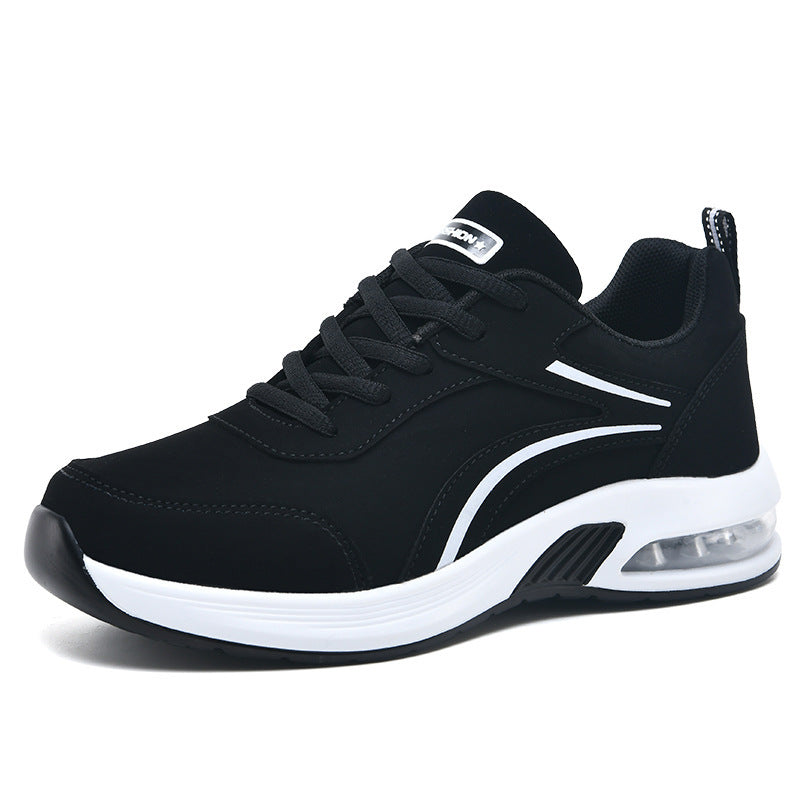 Herren nan luftgedämpfter City-Sneaker mit ergonomischer EVA-Zwischensohle und gepolsterter Knöchelmanschette Drune