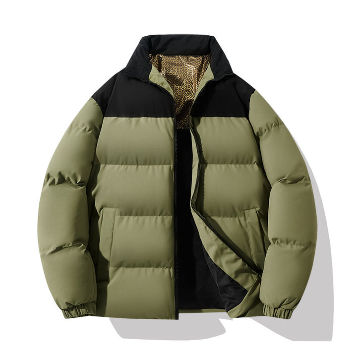 Herren isolierte Steppjacke mit hohem Kragen und praktischen Taschen Drune